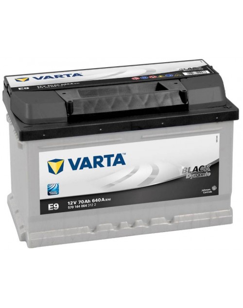 Baterie auto 12V 70Ah E9 Varta Black Dynamic cod 570144 064 